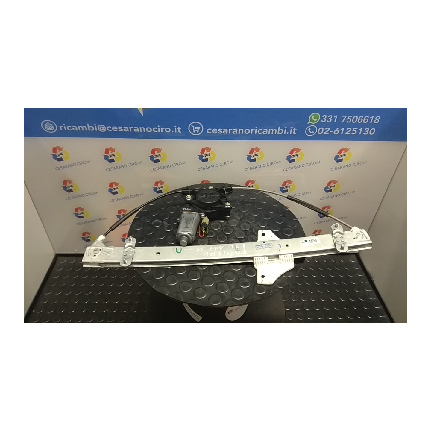 ALZACRISTALLO ELETTR. PORTA ANT. SX. 082 HYUNDAI I10 (09/13-04/17) B3LA 82403B4110