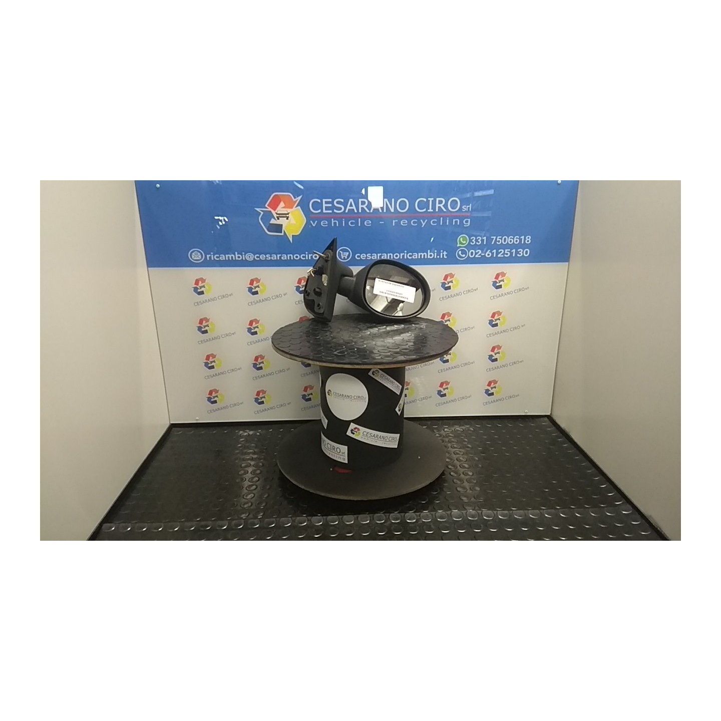 RETROVISORE EST. REGOLAZ. ELETTR. 09/00 DX. 012 RENAULT TWINGO 1A SERIE (08/98-09/07) D7FF7 7700834989