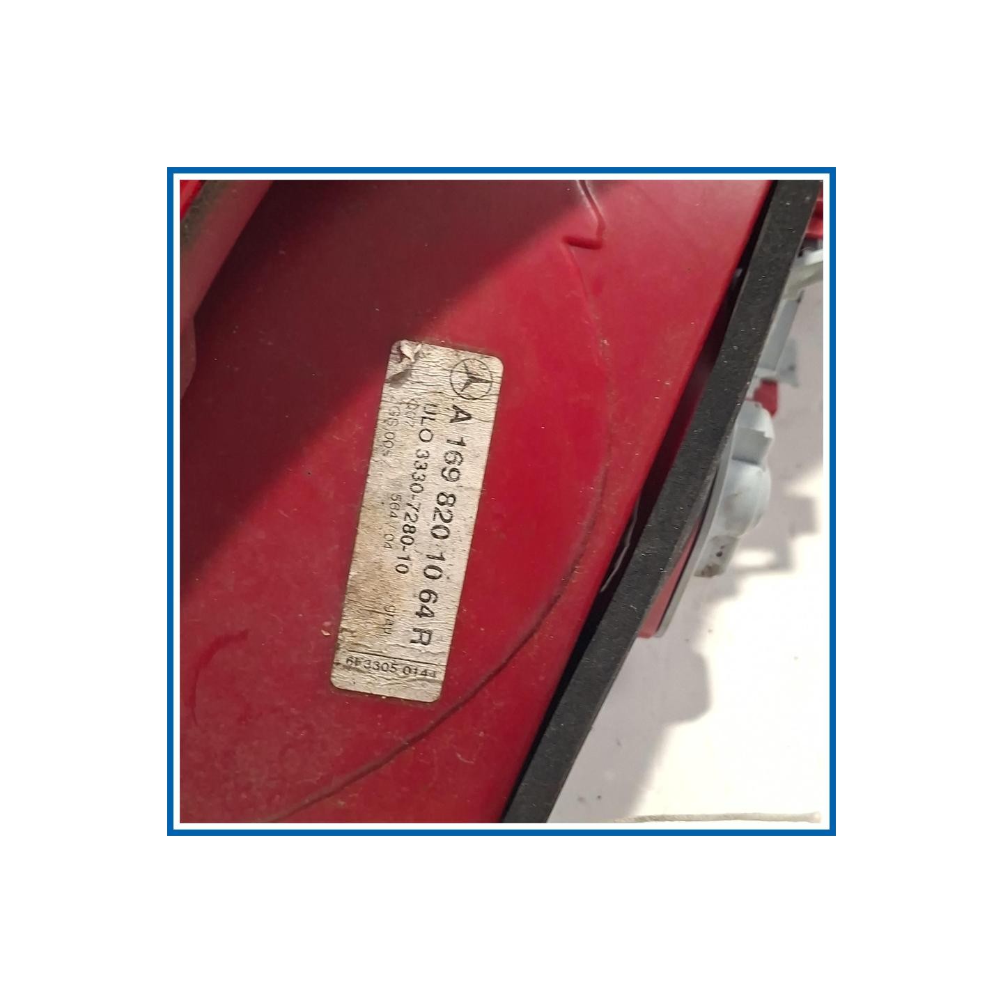 FANALE DI POSIZIONE POST. DX MERCEDES-BENZ CLASSE A (W/C169) (07/04>04/13