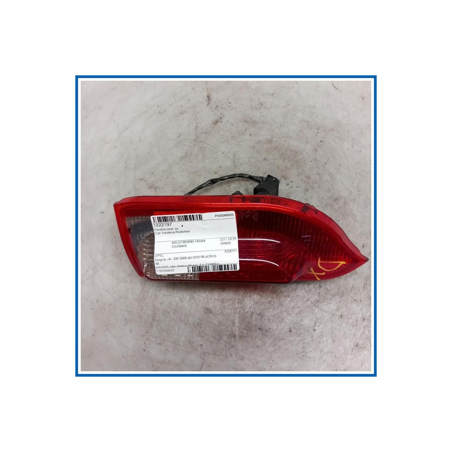 Fanalino post. sx. OPEL Insignia A SW