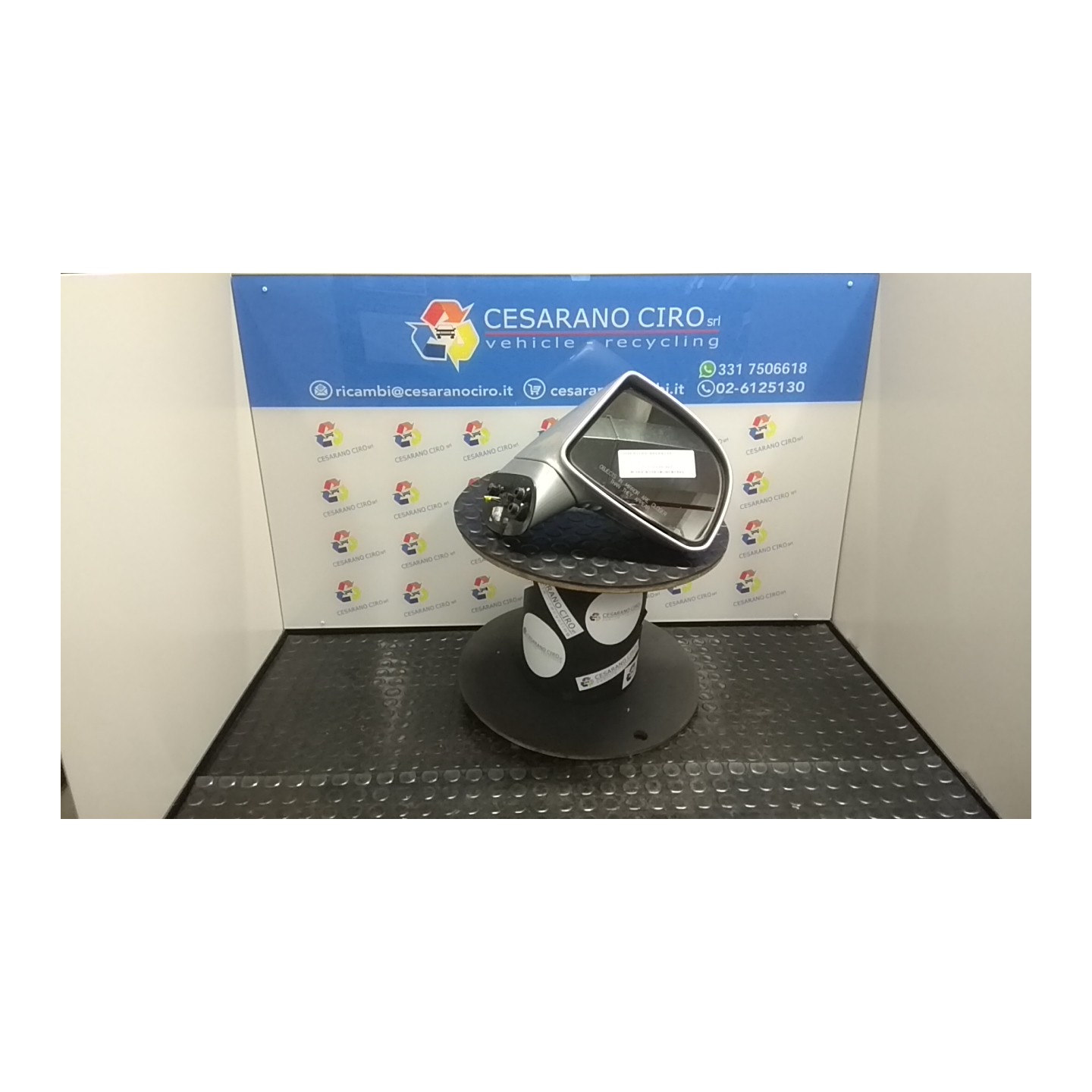 RETROVISORE EST. REGOLAZ. ELETTR. VERNICIATO TERMICO DX. 097 KIA CARENS 2A SERIE (11/06-) D4EA 876201D340