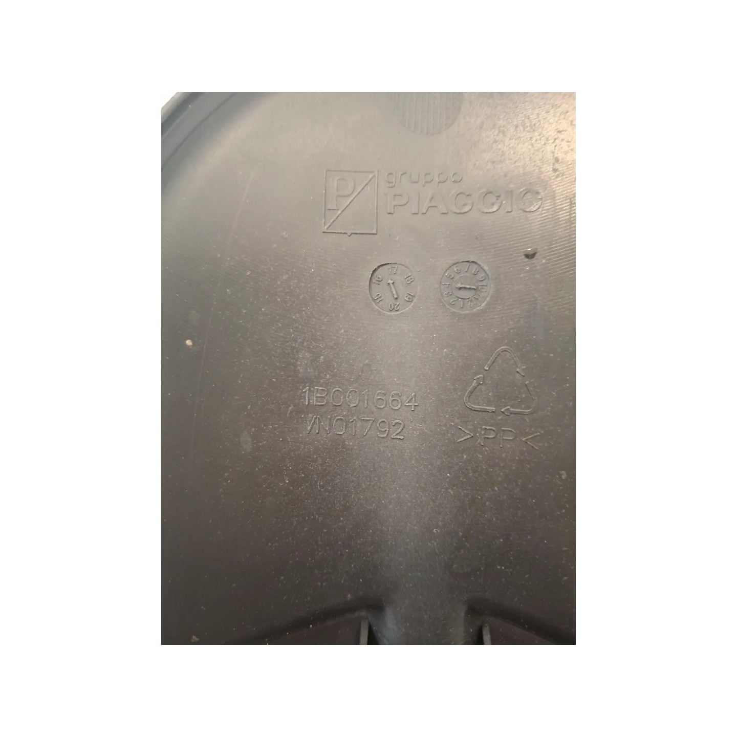 Parafango posteriore con portatarga Piaggio Liberty 150 3V i.e. (E3/E4) (16-21) Liberty S 150 I-get ABS 3V i.e. (E4) 