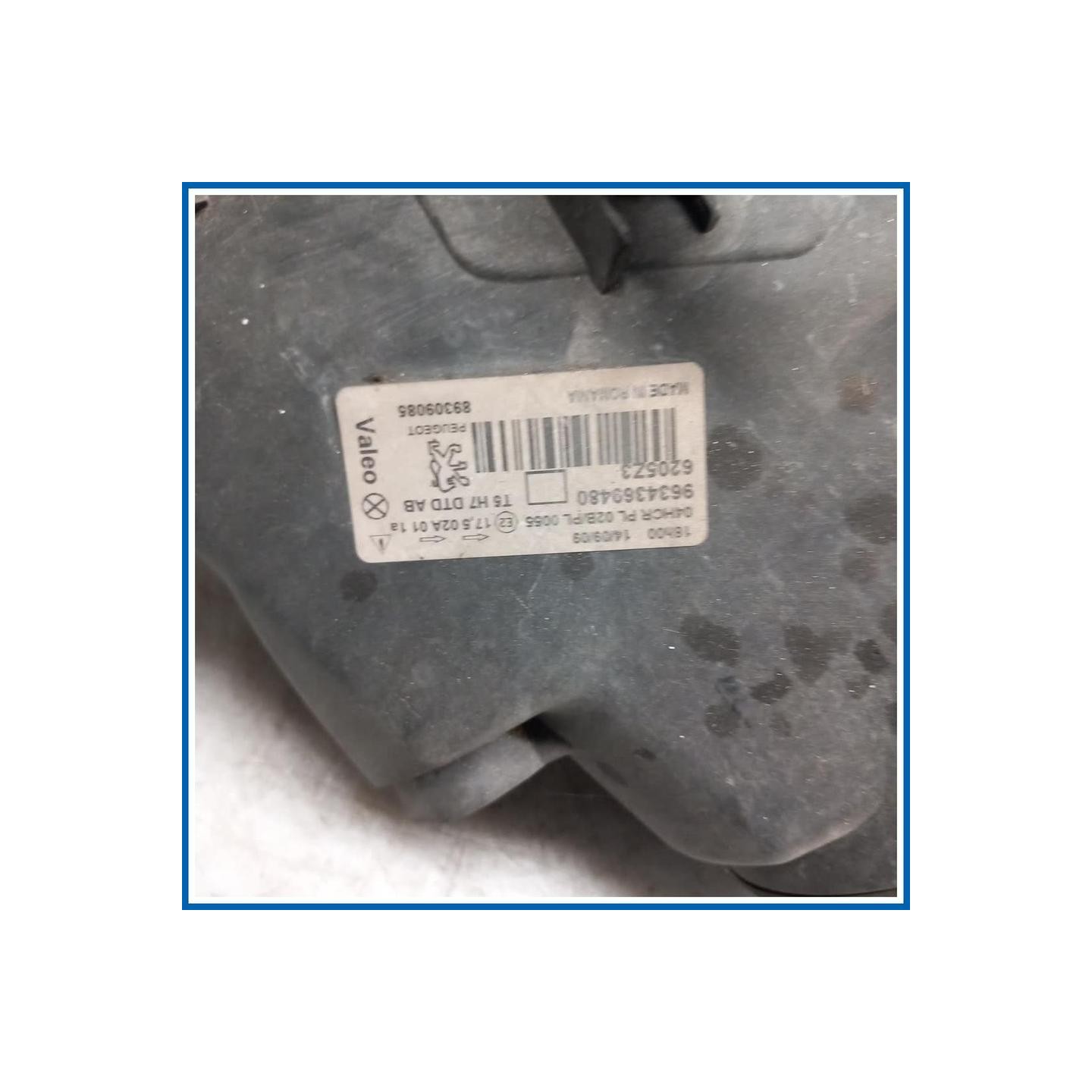 Proiettore ant. dx. PEUGEOT 307 I