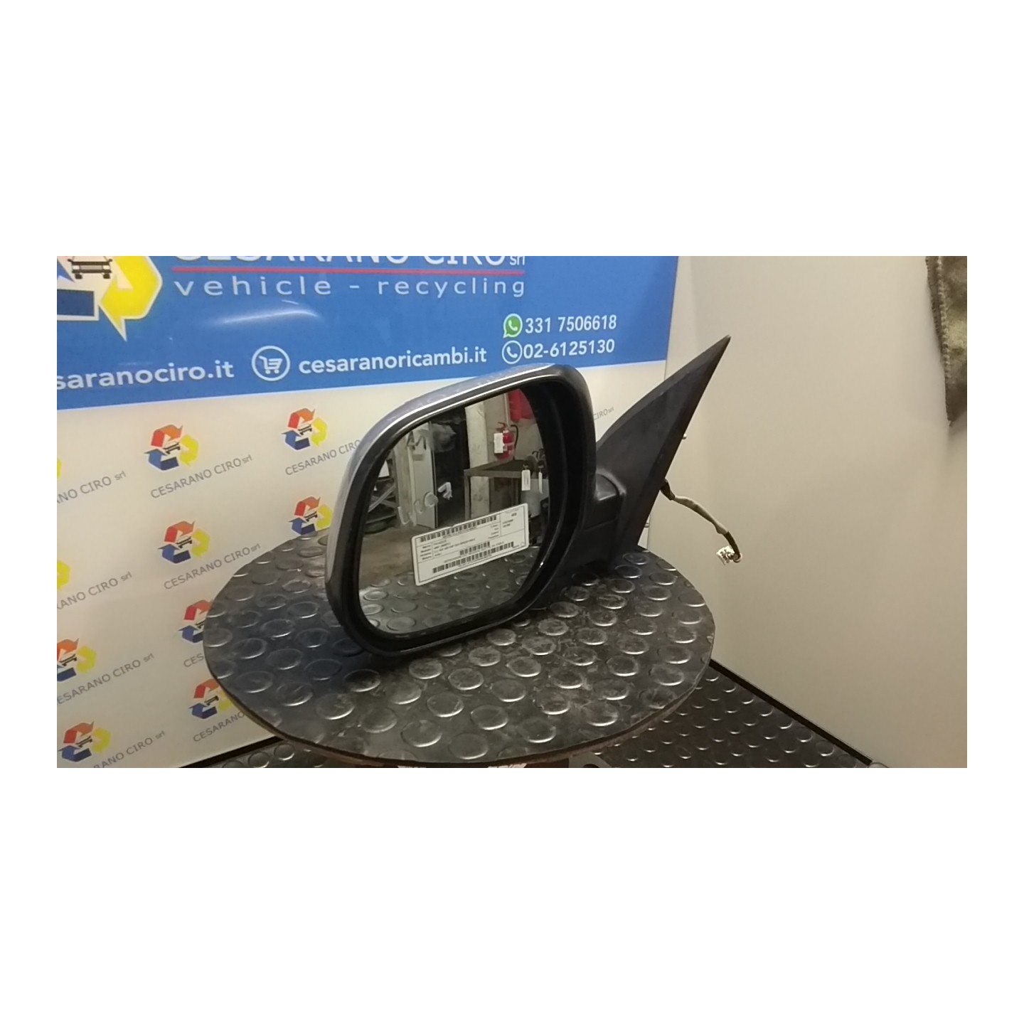 RETROVISORE EST. REGOLAZ. ELETTR. SX. 037 PEUGEOT 4007 (06/07-) 4HN 8153LX