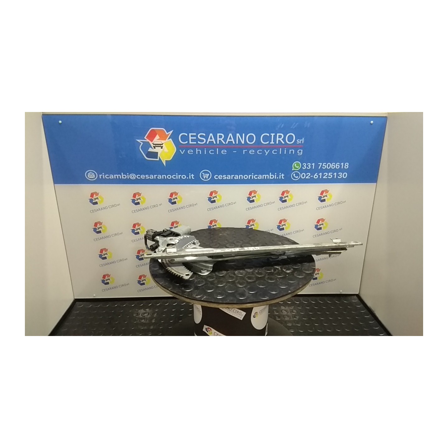 ALZACRISTALLO ELETTR. PORTA ANT. SX. 039 PEUGEOT 4007 (06/07-) 4HN 9221CT