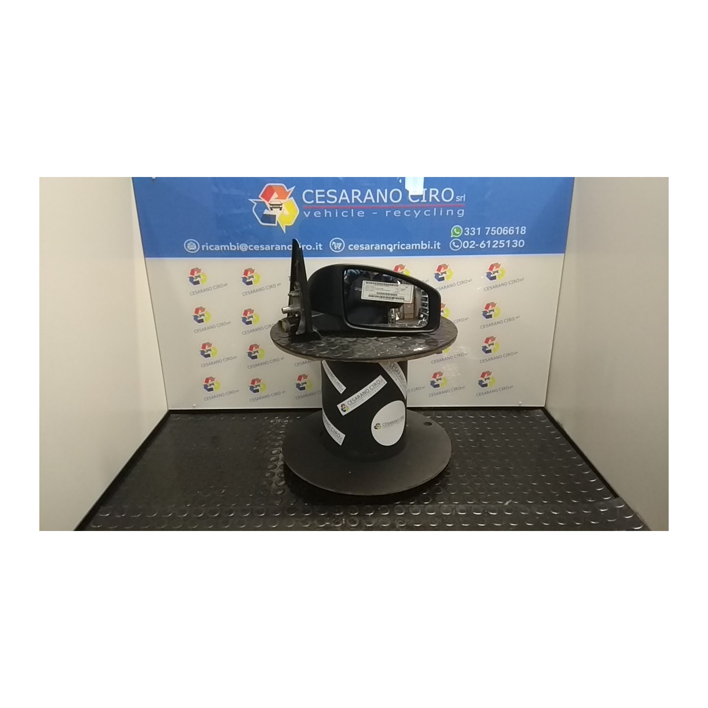 RETROVISORE EST. REGOLAZ. ELETTR. ELETTRICO DX. 017 RENAULT ESPACE 3A SERIE (03/06-) M9RC7 7701053700
