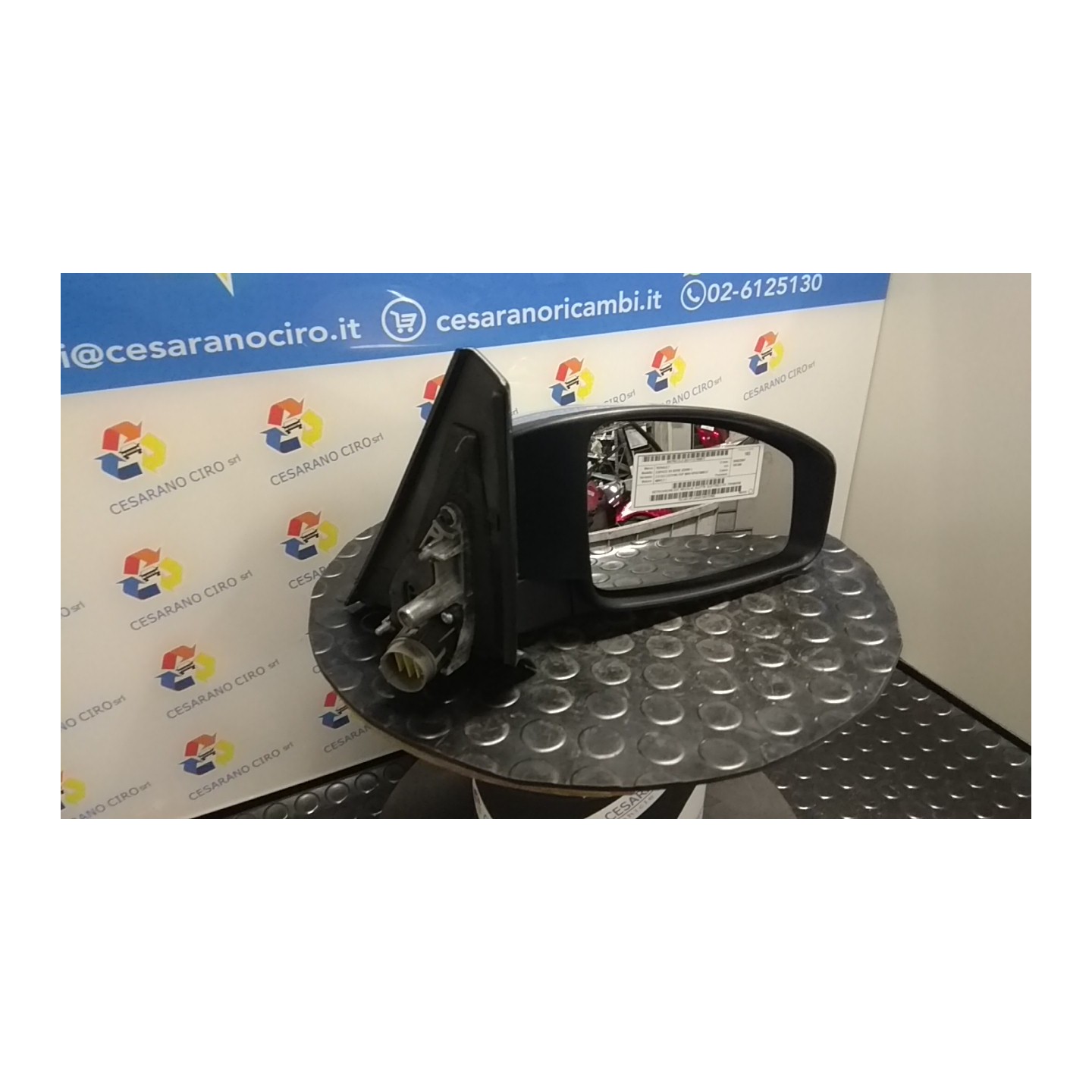 RETROVISORE EST. REGOLAZ. ELETTR. ELETTRICO DX. 017 RENAULT ESPACE 3A SERIE (03/06-) M9RC7 7701053700