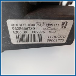 Proiettore ant. dx. PEUGEOT 206 (09/98>06/09