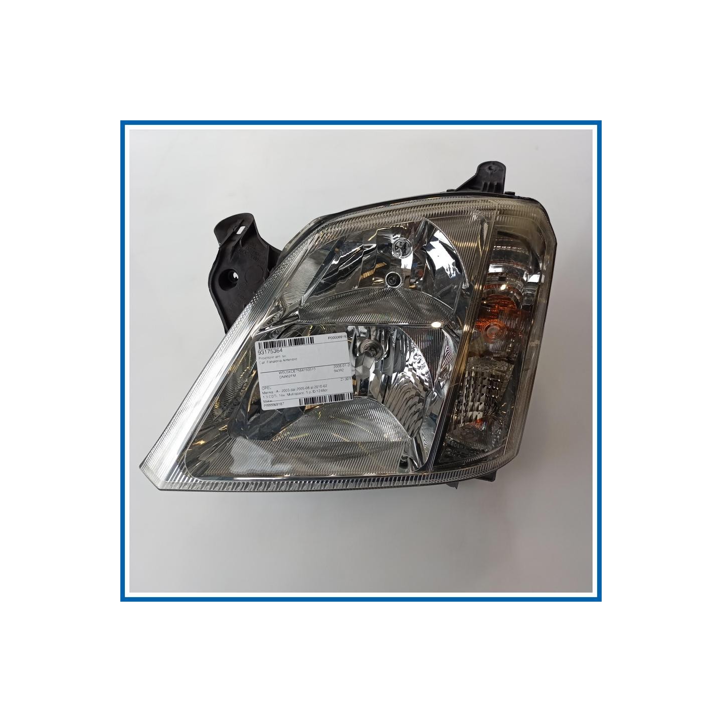 Proiettore ant. sx. OPEL MERIVA (X03) (03/03>12/10