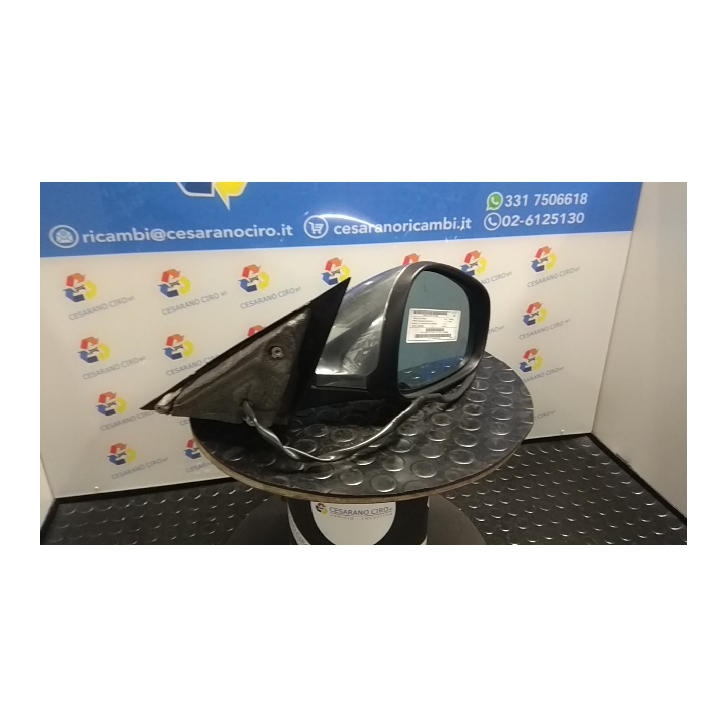 RETROVISORE EST. REGOLAZ. ELETTR. DX. 079 ALFA ROMEO 159 (X3/X9) (07/05-06/13) 939A1000 156080859