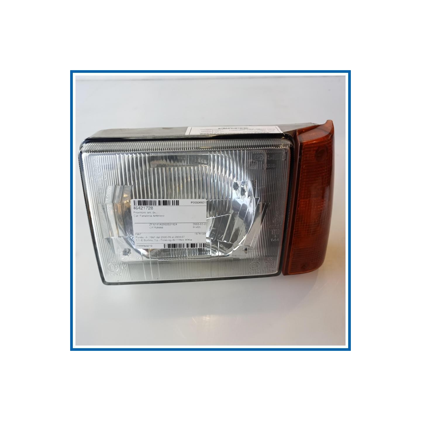 Proiettore ant. dx. FIAT PANDA 1a Serie (03/92>03/04