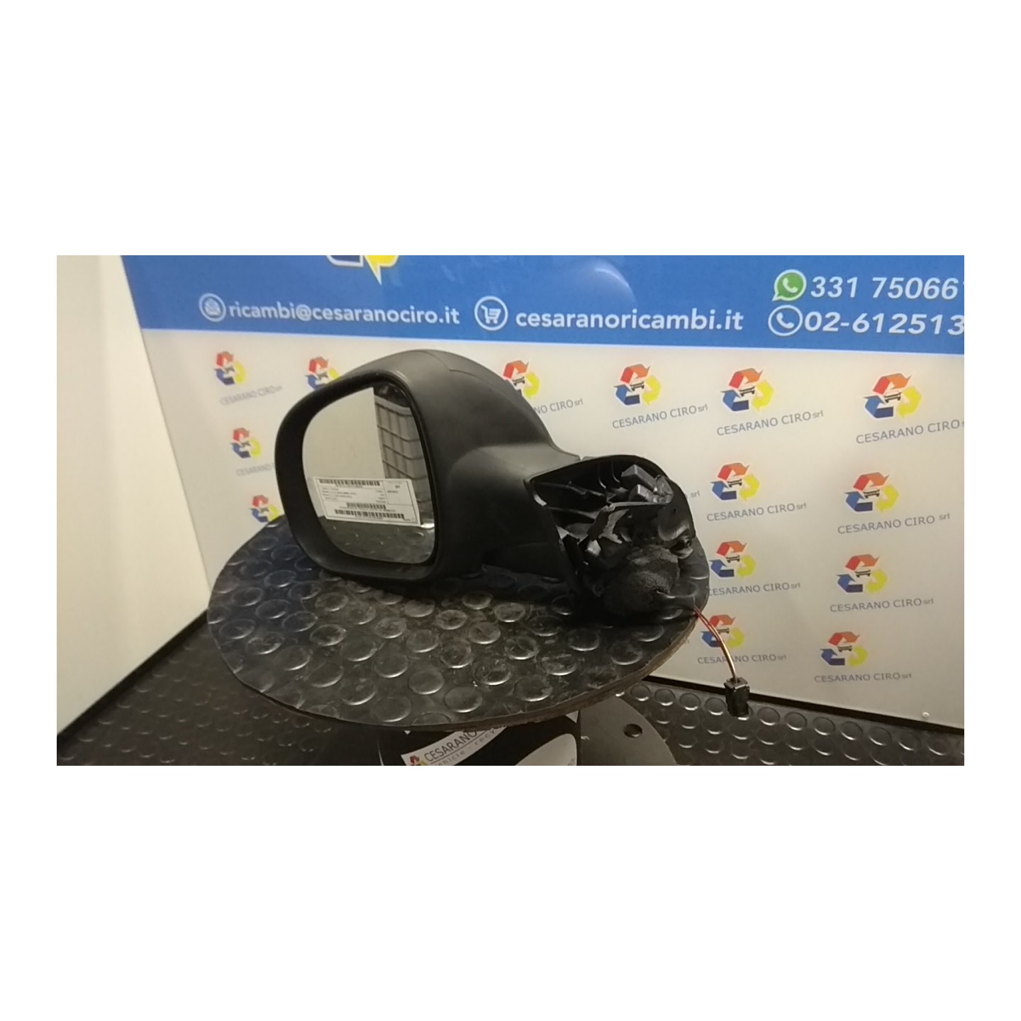 RETROVISORE EST. REGOLAZ. ELETTR. SX. 102 CITROEN C3 2A SERIE (09/05-11/10) HFX 96766577XX