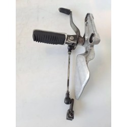 Supporto pedana appoggiapiede anteriore Yamaha FZS 600 FZS 600 Fazer Sinistro