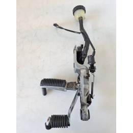 Supporto pedana appoggiapiede anteriore Yamaha FZS 600 FZS 600 Fazer Destro