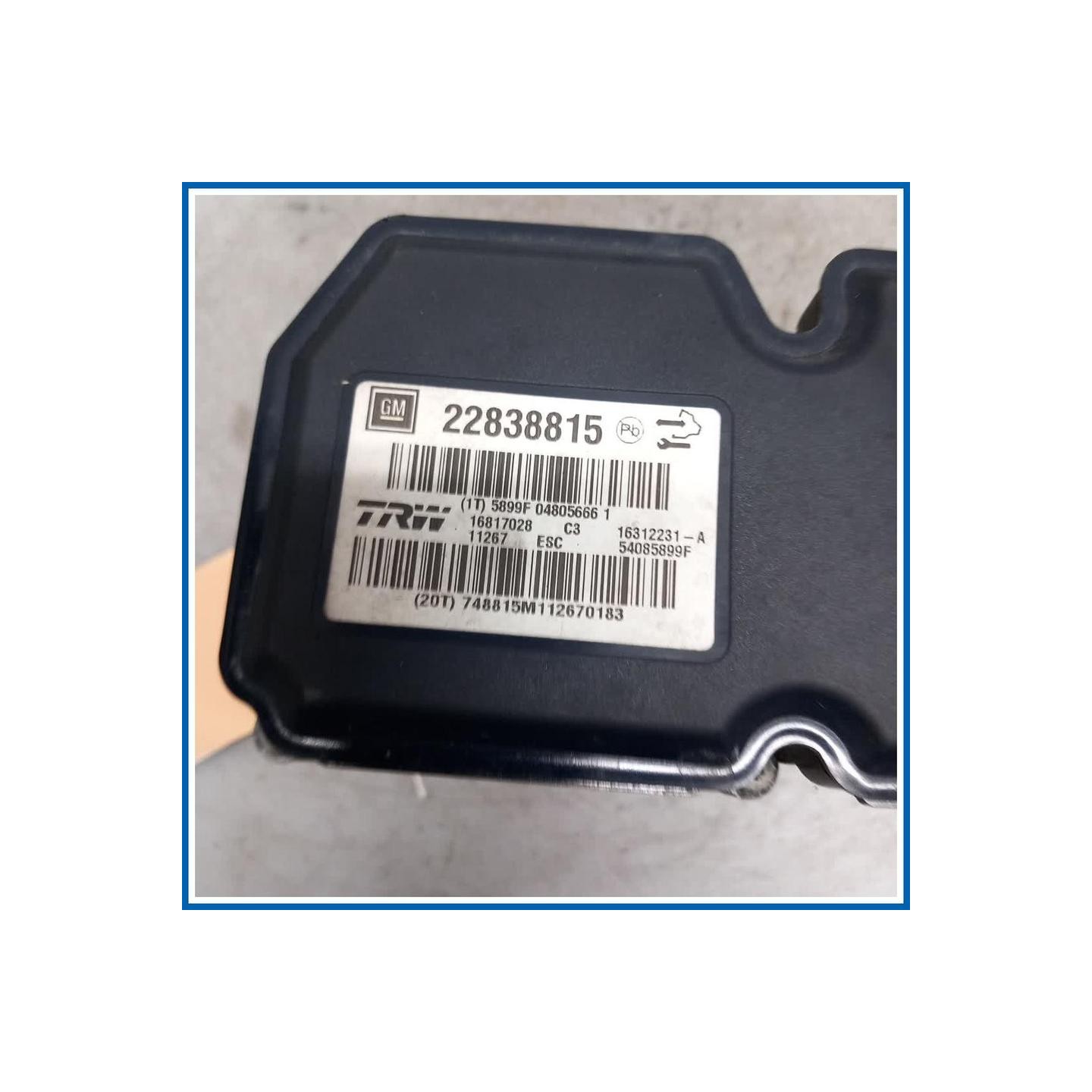 Abs (gruppo) ant. OPEL Insignia A SW