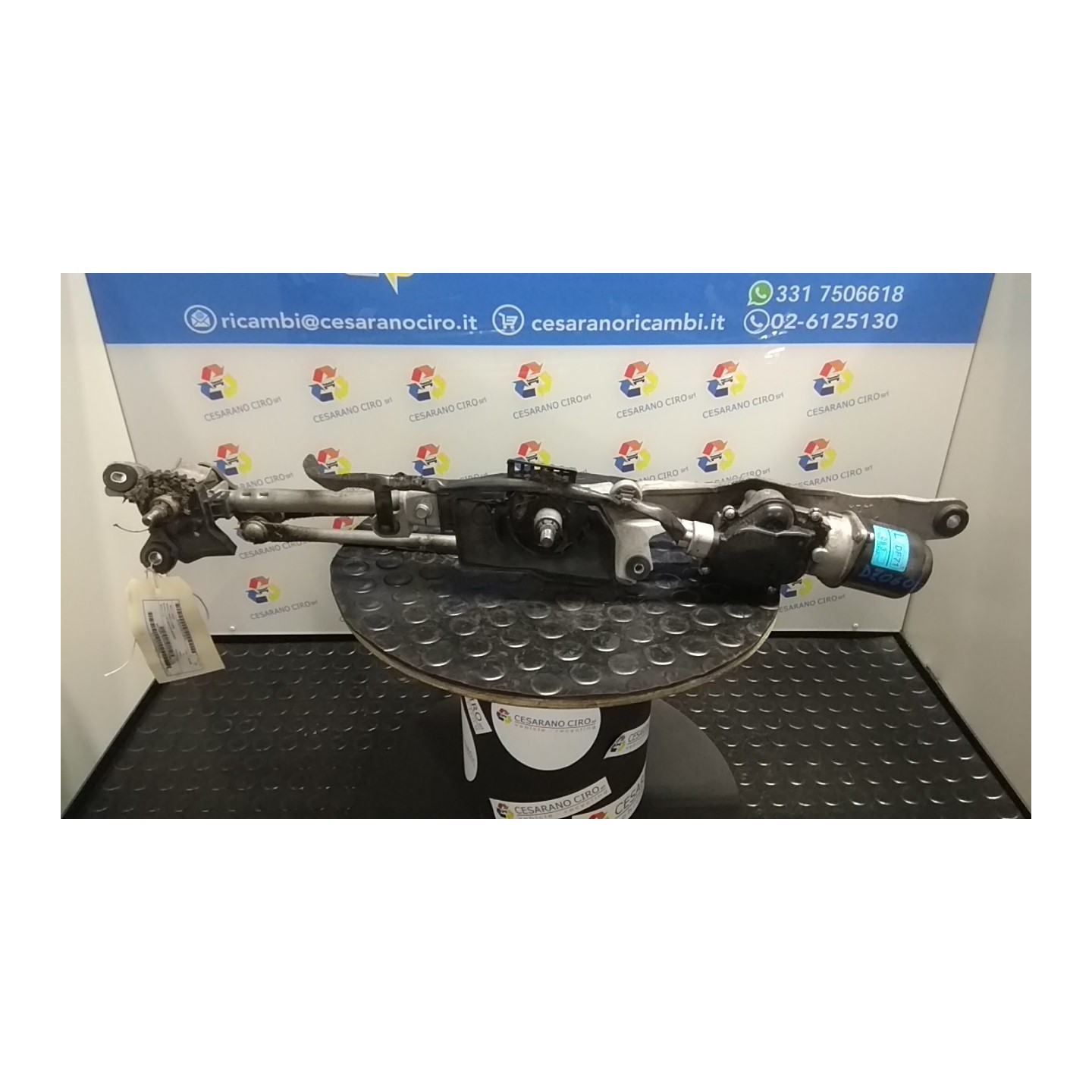 MECCANISMO TERGIPARABREZZA 124 MAZDA MAZDA 2 2A SERIE (08/07-12/14 ZJ DF7167360C