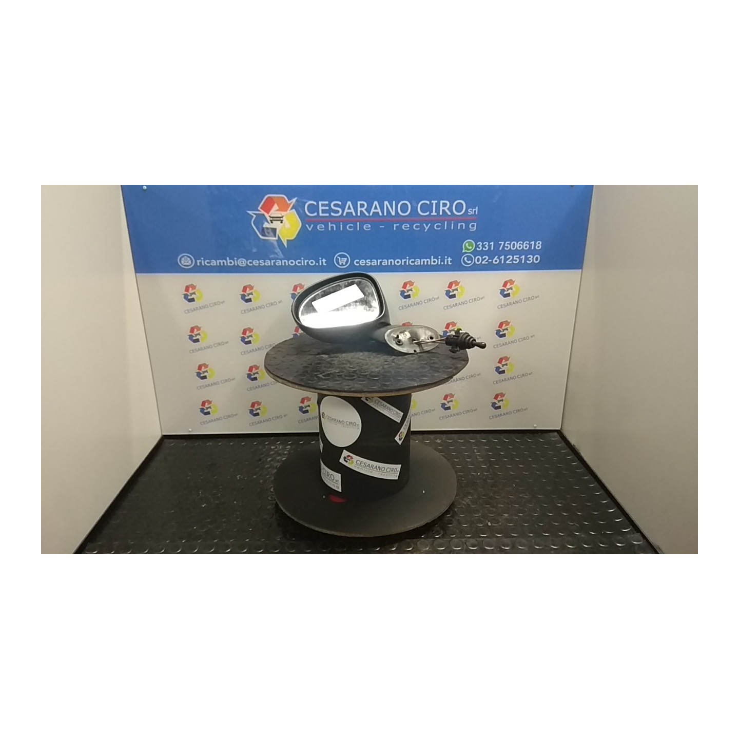 RETROVISORE EST. SX. 126 CHEVROLET (DAEWOO) MATIZ (M200) (04/05-12/10) A08S3 96600411