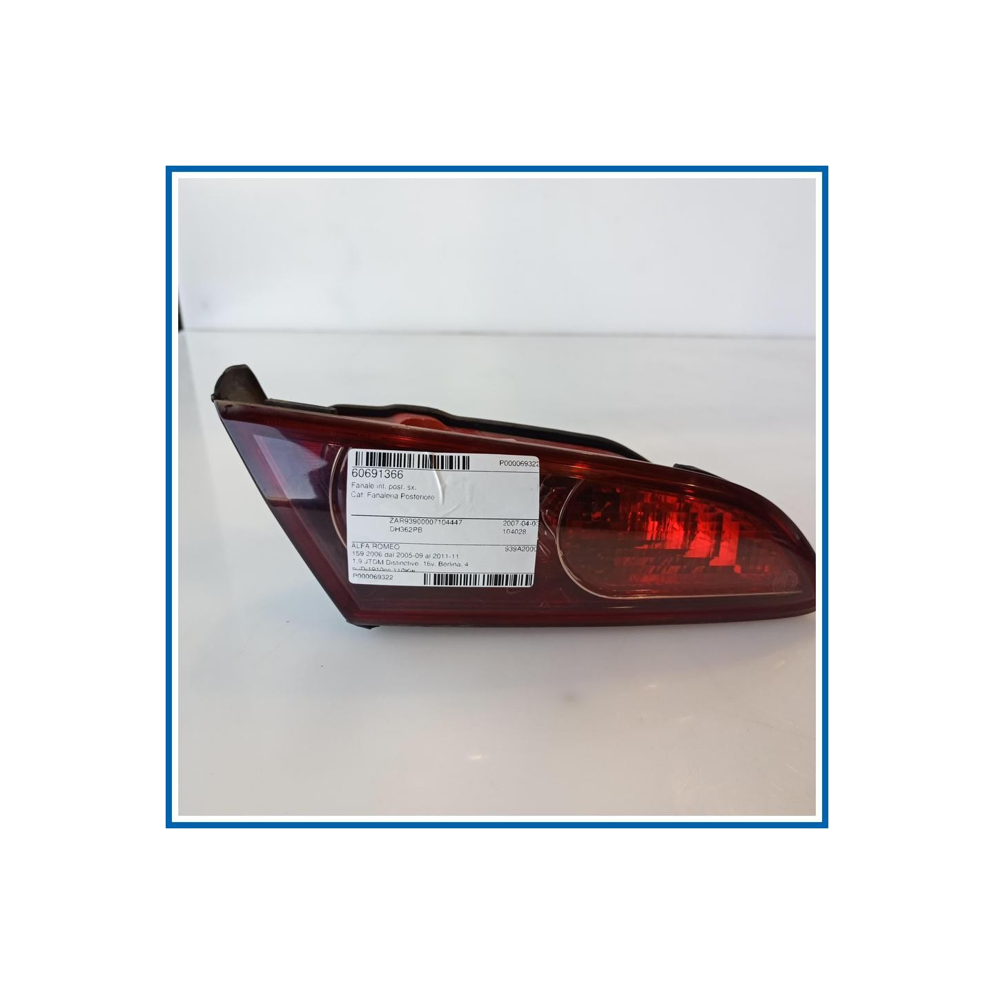 Fanale int. post. sx. ALFA ROMEO 159