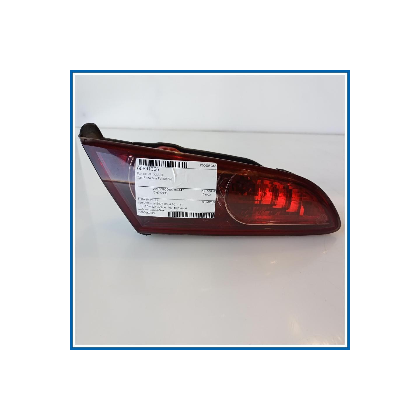 Fanale int. post. sx. ALFA ROMEO 159