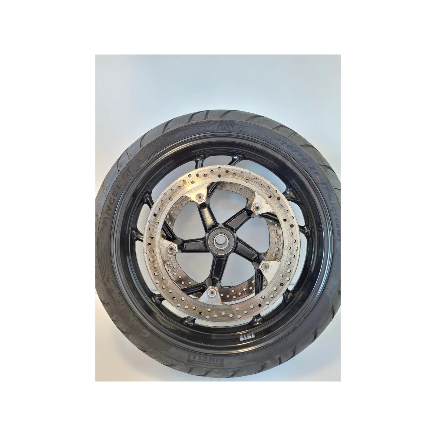 Ruota/cerchio anteriore con cuscinetti Bmw F 800 R (217) (E3) (09-15) F 800 R 