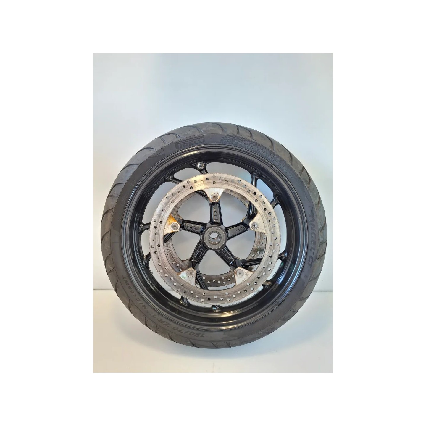 Ruota/cerchio anteriore con cuscinetti Bmw F 800 R (217) (E3) (09-15) F 800 R 