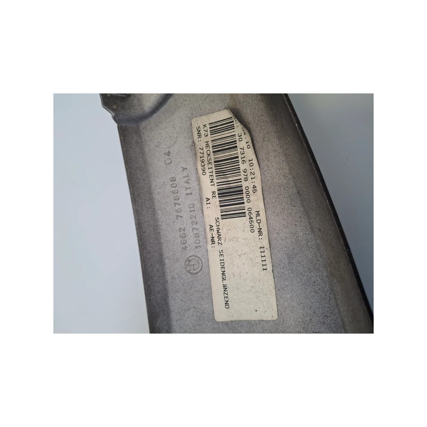 Codone Bmw F 800 R (217) (E3) (09-15) F 800 R Destro