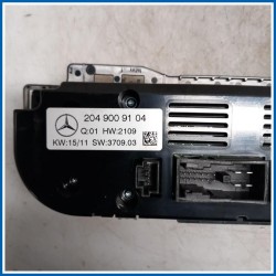 Modulo comando riscaldamento / clima MERCEDES Classe GLK X204