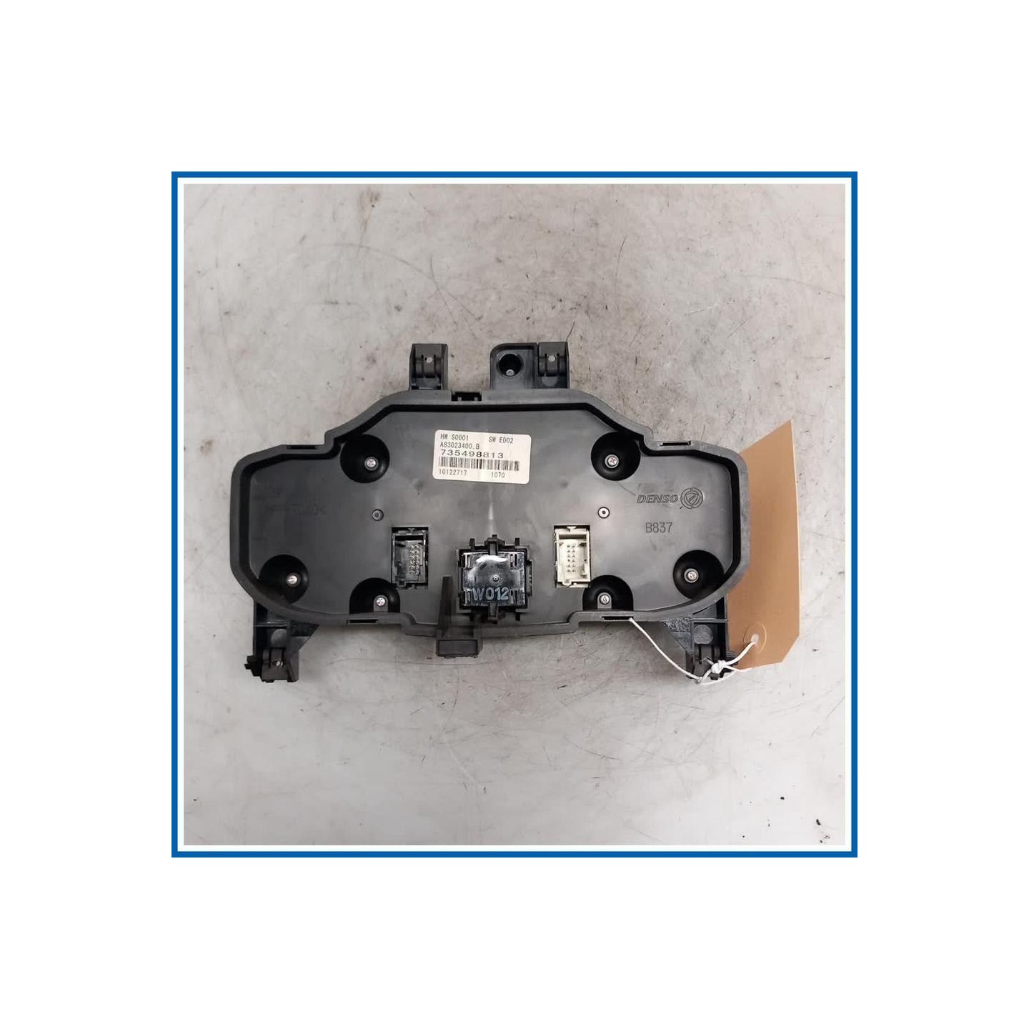 Modulo comando riscaldamento / clima FIAT Panda II