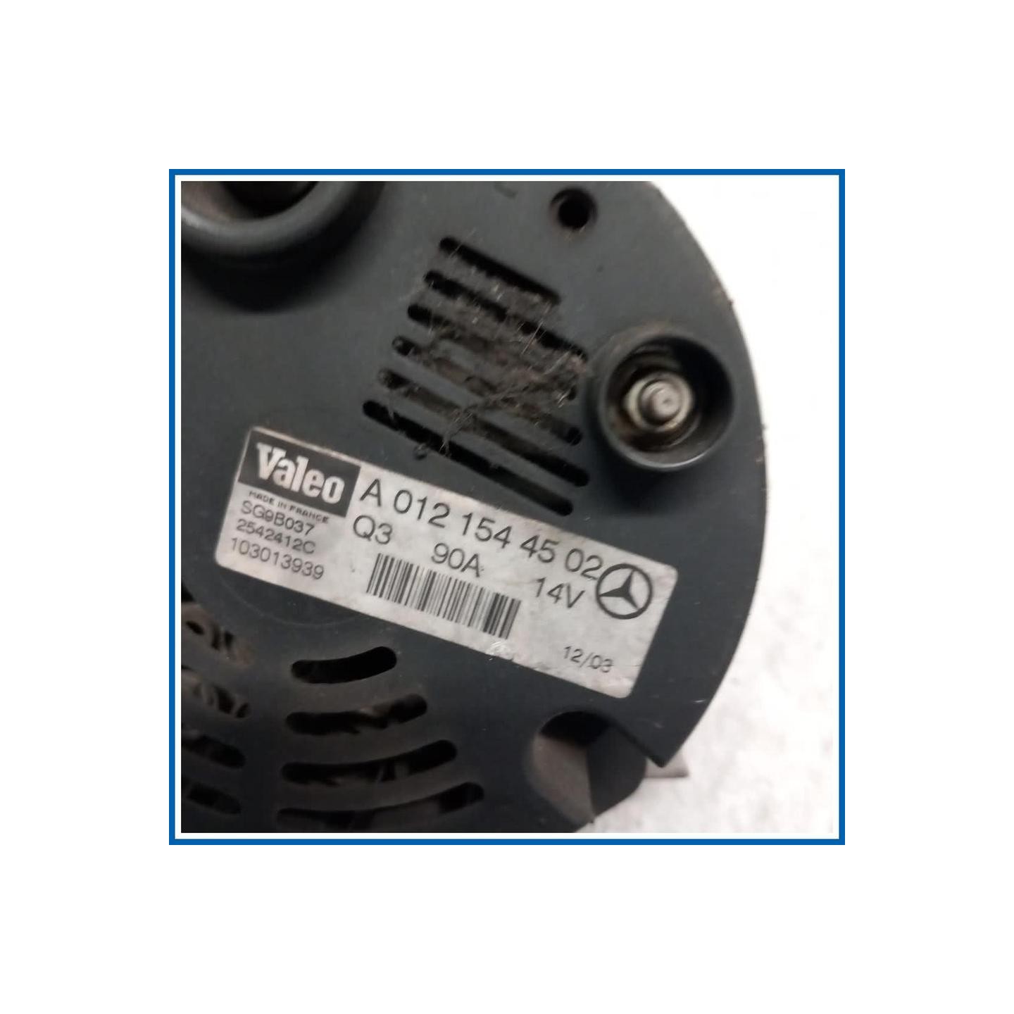 Alternatore MERCEDES Classe A W168