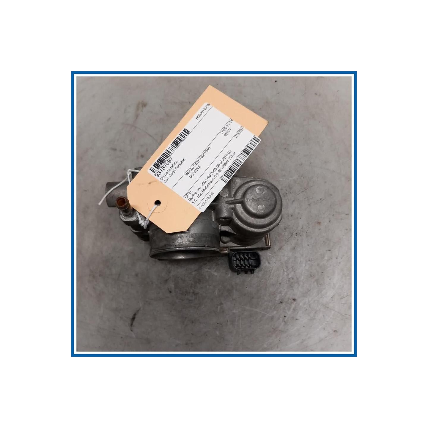 Corpo farfallato OPEL MERIVA (X03) (03/03>12/10