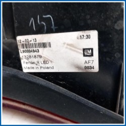 Fanale est. post. dx. OPEL Astra J GTC