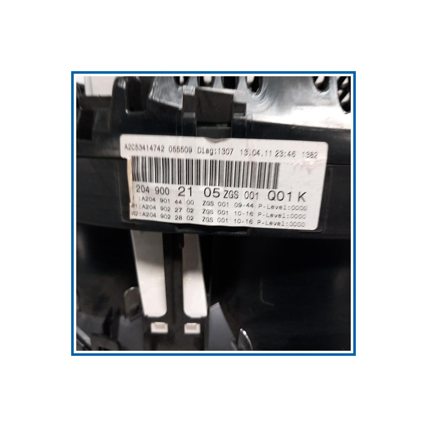 Quadro strumenti MERCEDES Classe GLK X204