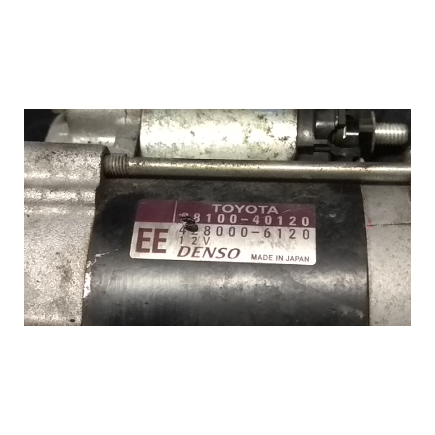 MOTORINO AVVIAMENTO 025 TOYOTA IQ (01/09-12/14) 1KRFE 2810040120
