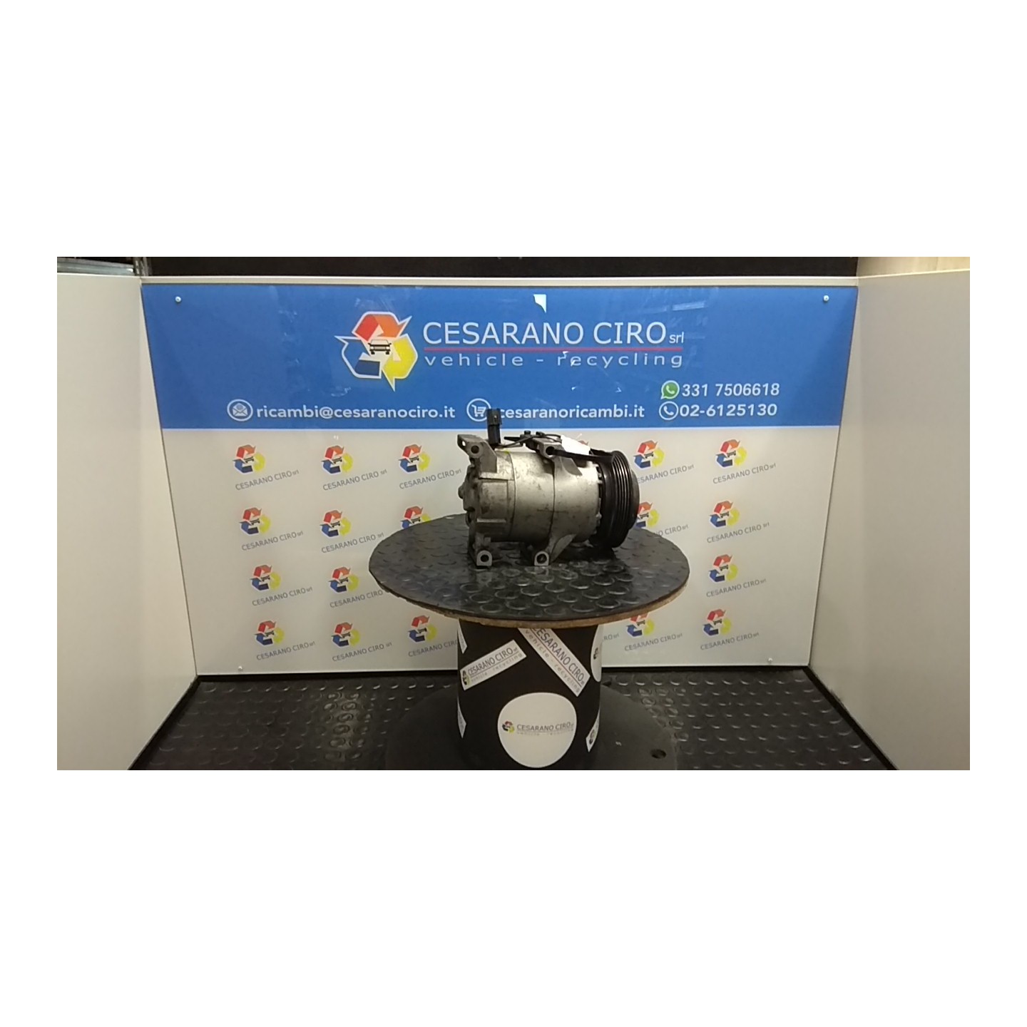 COMPRESSORE A/C 033 HYUNDAI I20 (01/09-) D4FC 977011J200