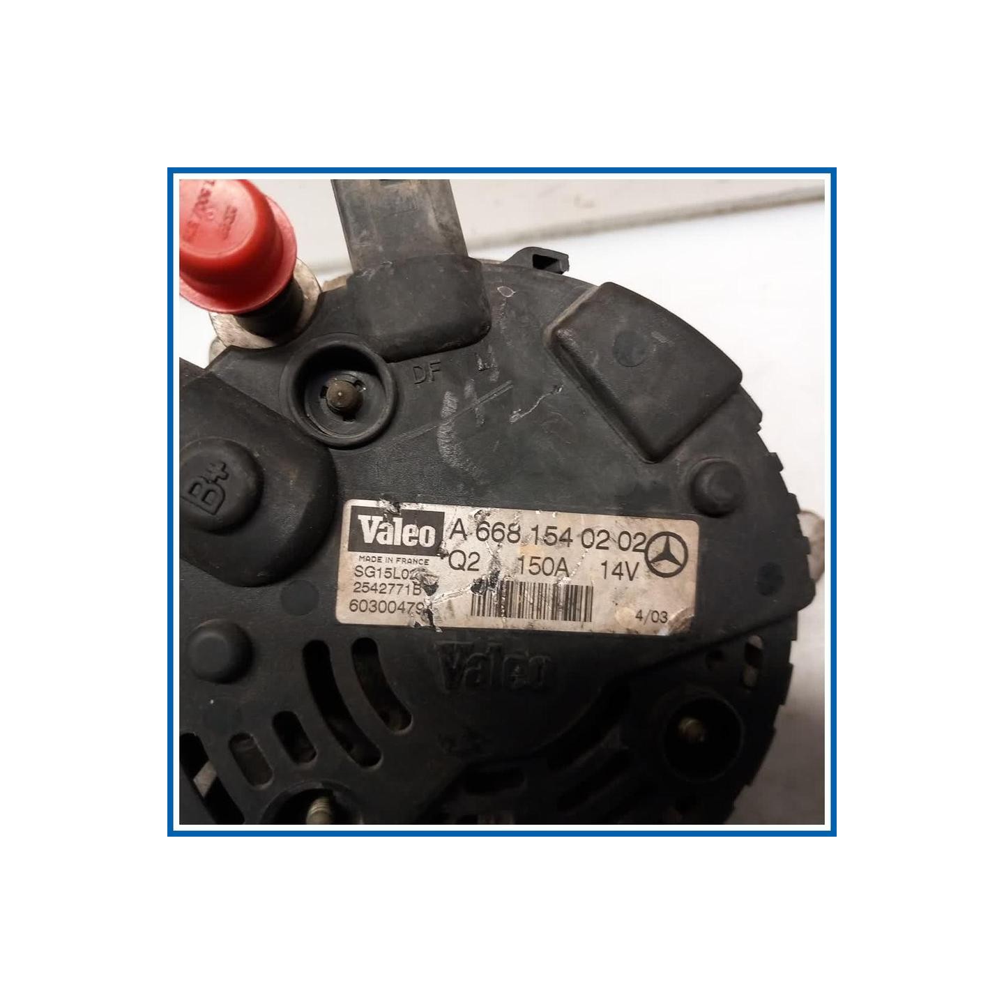 Alternatore MERCEDES Classe A W168