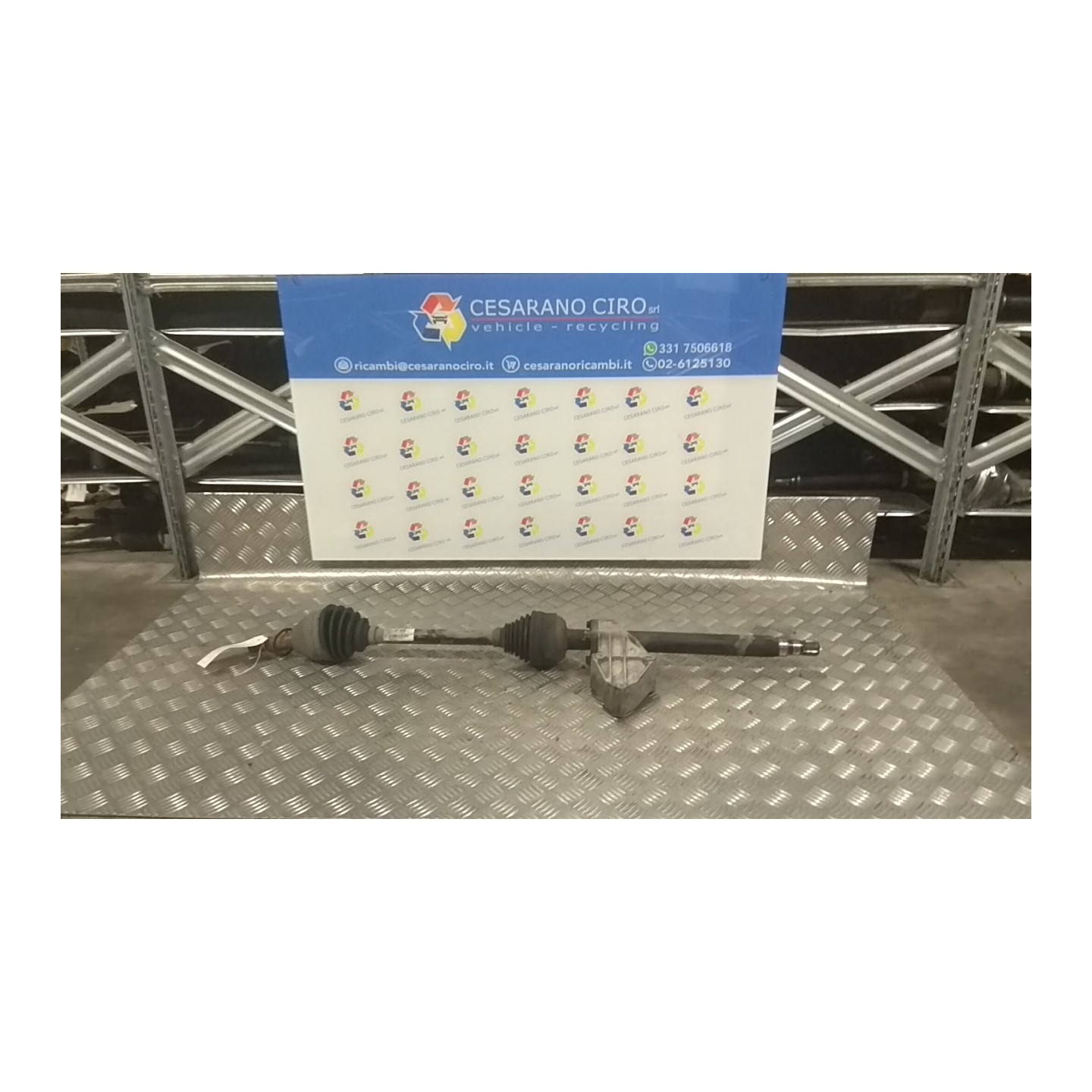 SEMIALBERO ANT. COMPL. DX. 043 OPEL INSIGNIA (G09) (12/08-10/13) A16LET 22796274