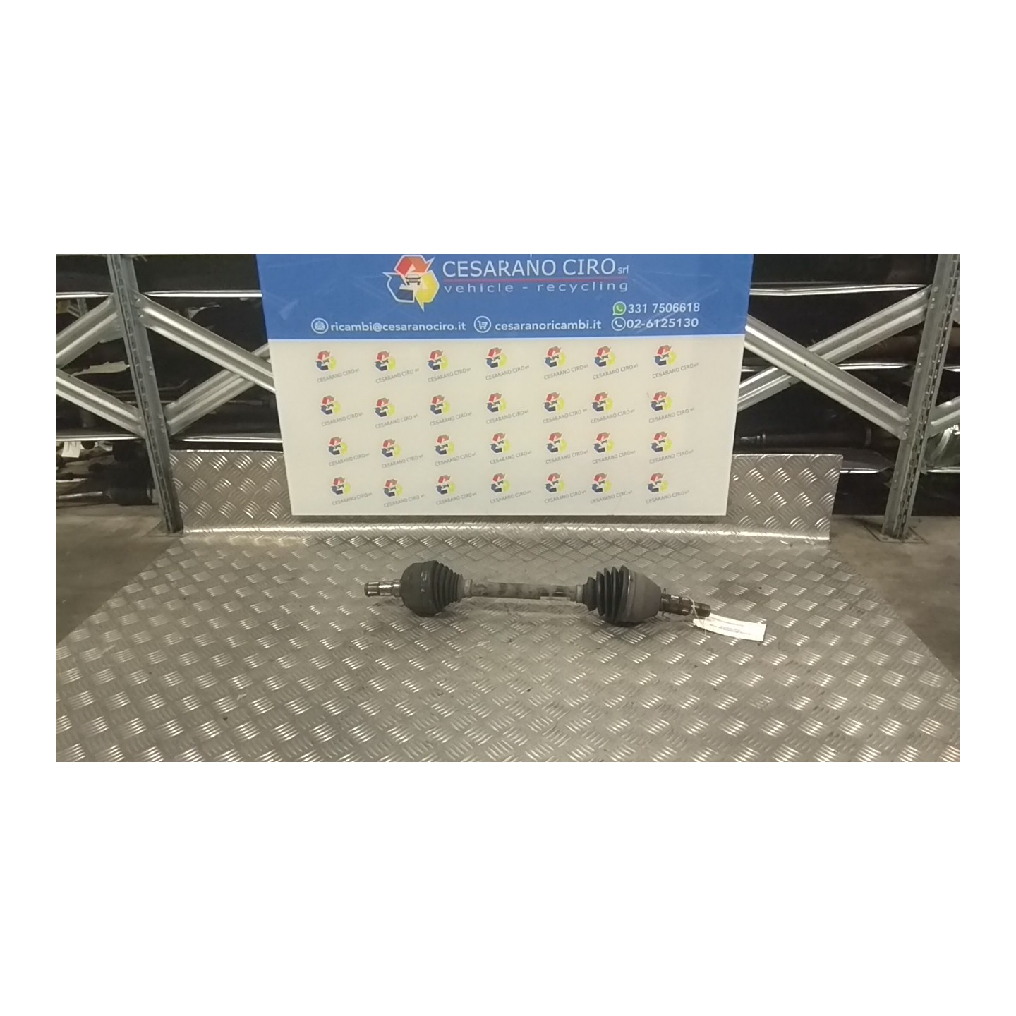 SEMIALBERO ANT. COMPL. SX. 044 OPEL INSIGNIA (G09) (12/08-10/13) A16LET 22796273