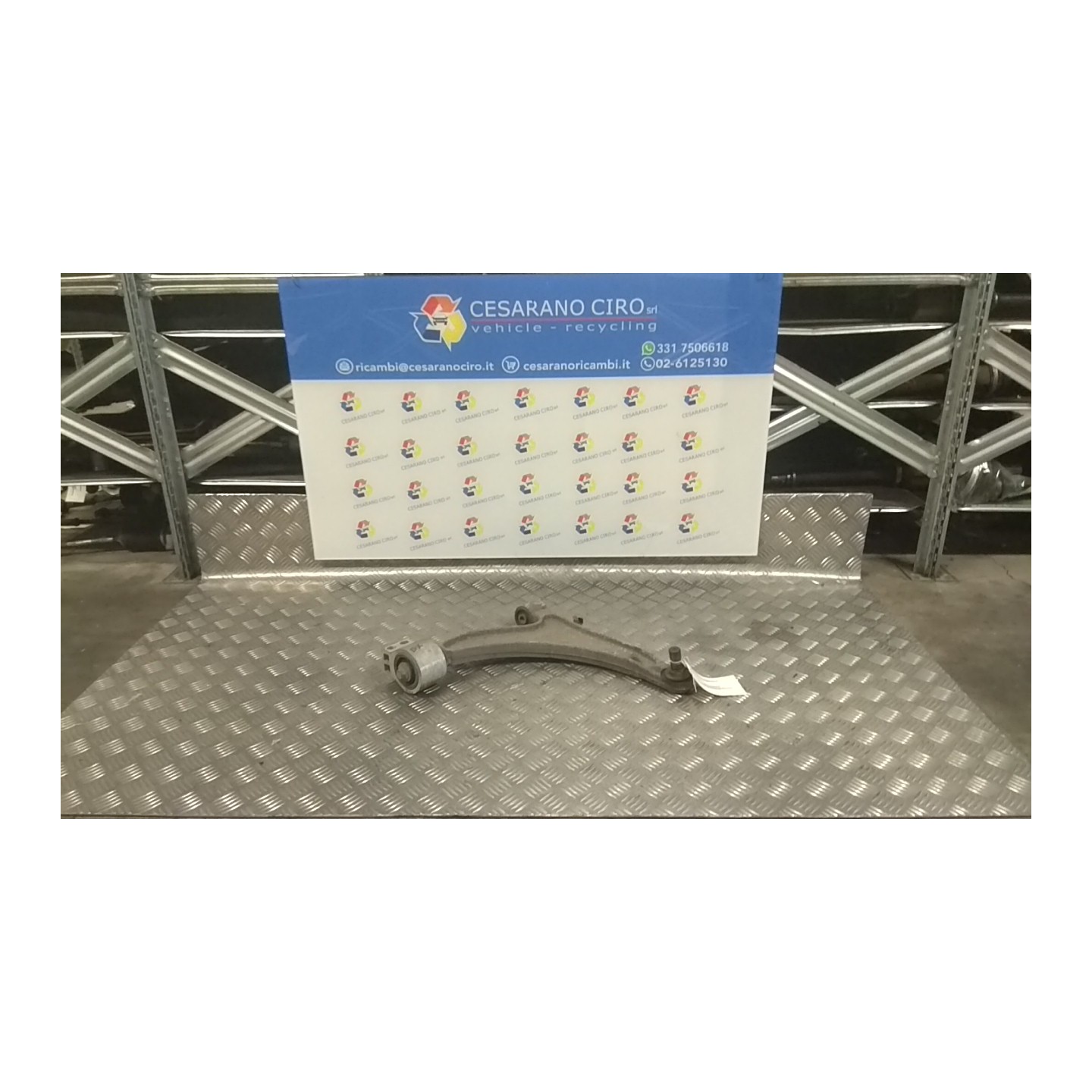 BRACCIO OSCILLANTE SOSP. ANT. DX. 045 OPEL INSIGNIA (G09) (12/08-10/13) A16LET 13318885