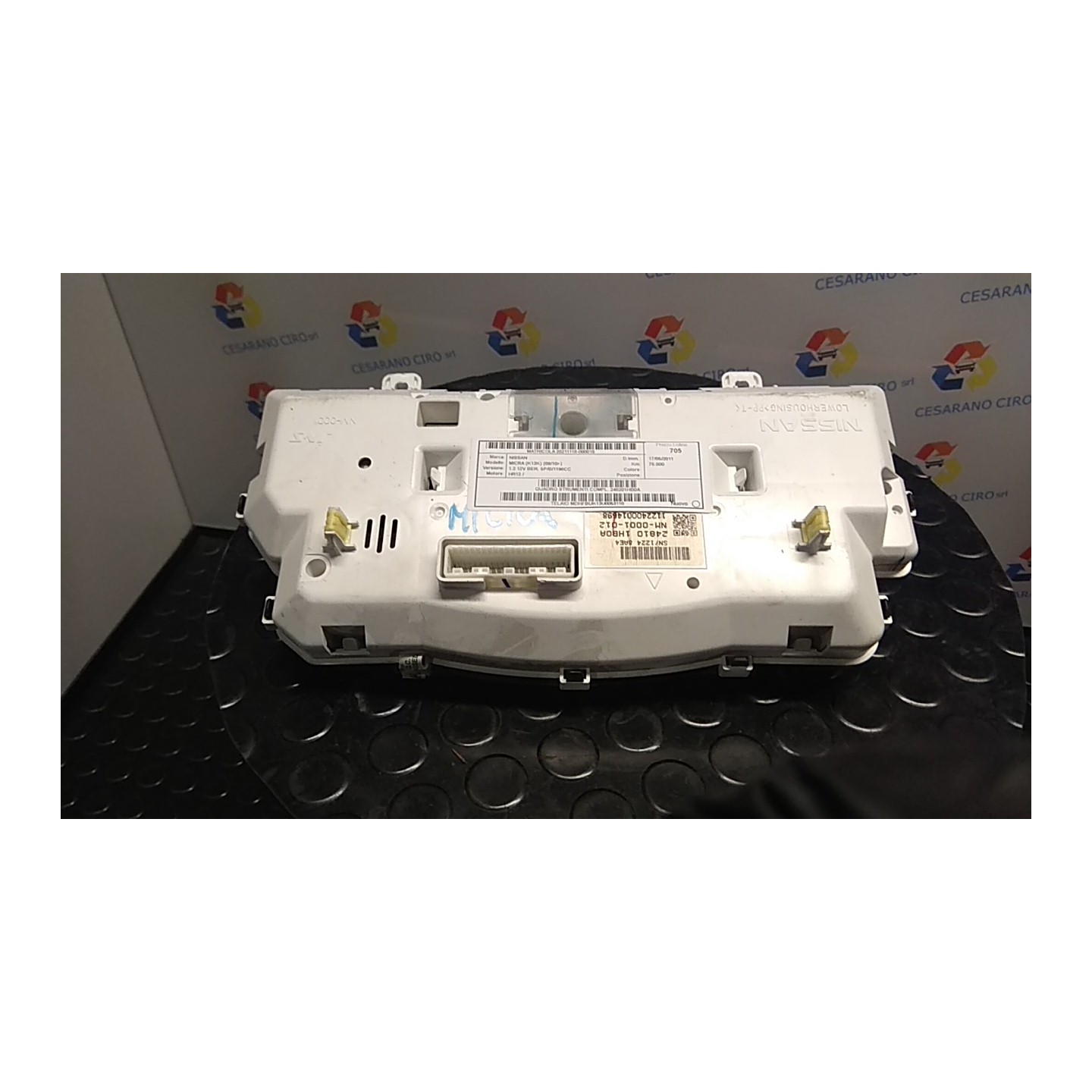 QUADRO STRUMENTI COMPL. 015 NISSAN MICRA (K13K) (09/10-) HR12 248201HB0A