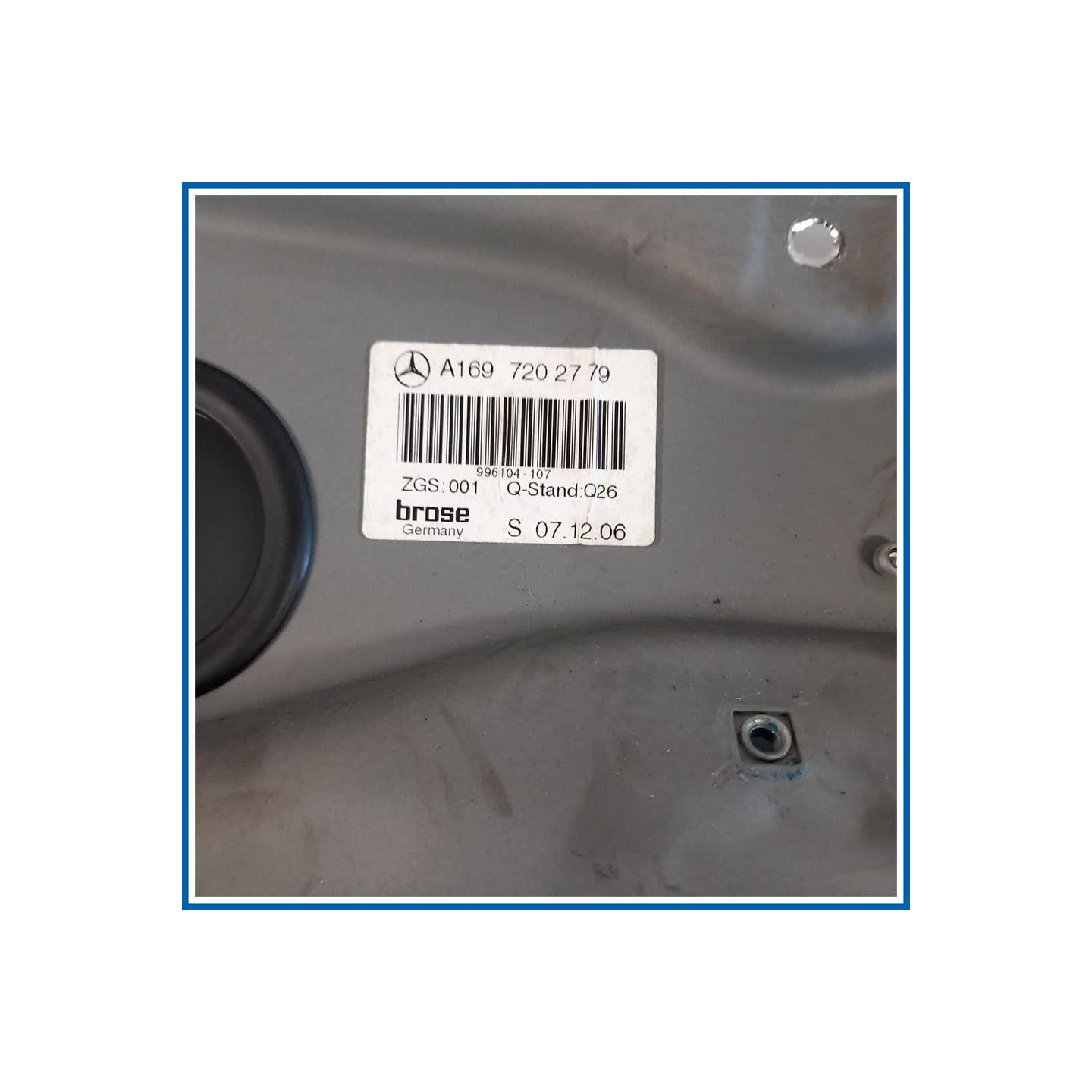 Alzacristallo porta ant. sx. MERCEDES Classe A W169