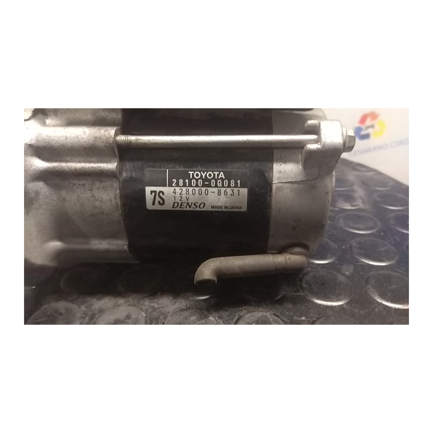 MOTORINO AVVIAMENTO 0.8KW 024 TOYOTA YARIS (07/14-) 1KR-FE 281000Q081