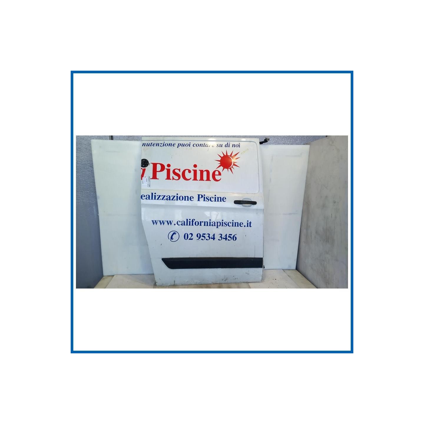 Porta scorrevole Door Assy - Hinged Side Loading | dx. | post. FORD Transit Custom I