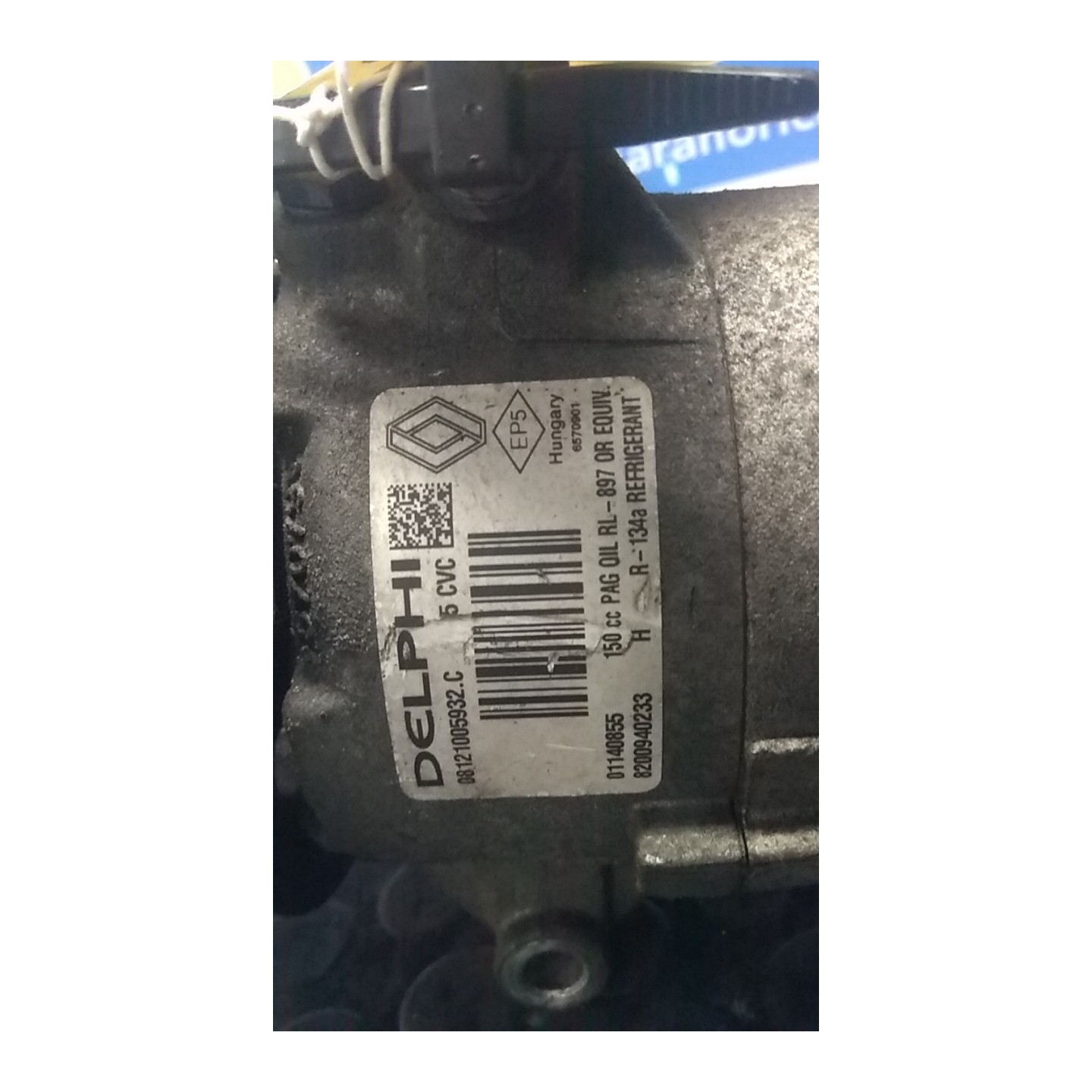 COMPRESSORE A/C 059 RENAULT MEGANE 2A SERIE (02/06-08/09) F9QE8 8200678499