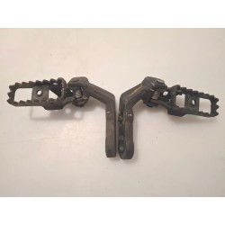 Piastra attacco pedana appoggiapiede anteriore Aprilia Pegaso 650 (01-04) Pegaso 650 