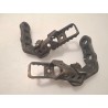 Piastra attacco pedana appoggiapiede anteriore Aprilia Pegaso 650 (01-04) Pegaso 650 