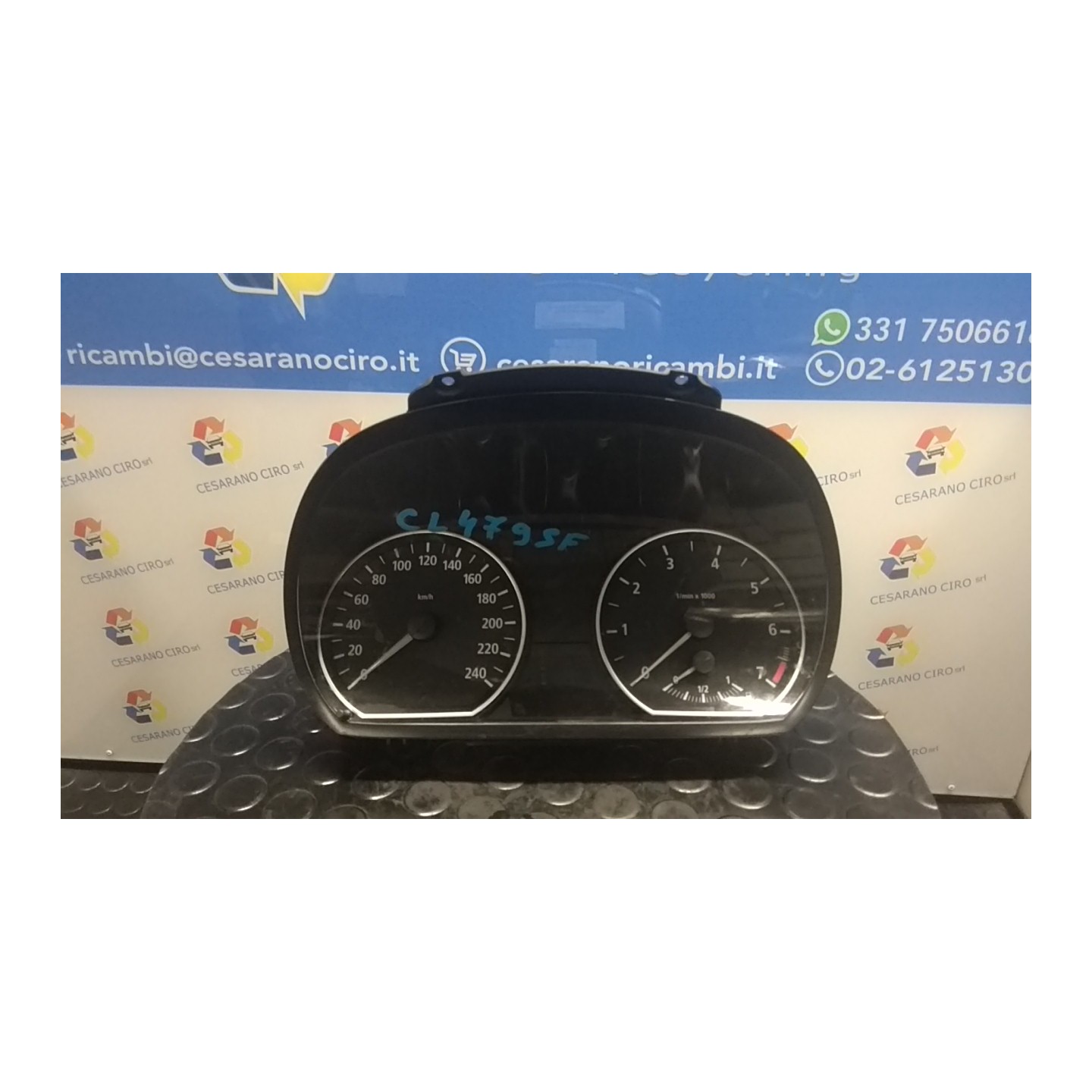 QUADRO STRUMENTI COMPL. 008 BMW SERIE 1 (E87) (09/04-03/07) N45B16A NB5519004031003