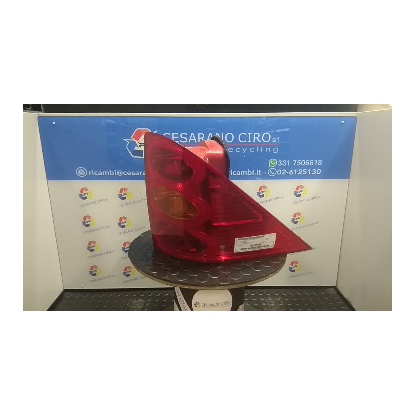 FANALE POST. DX. 019 PEUGEOT 1007 (04/05-06/10) 8HZ 6351V5