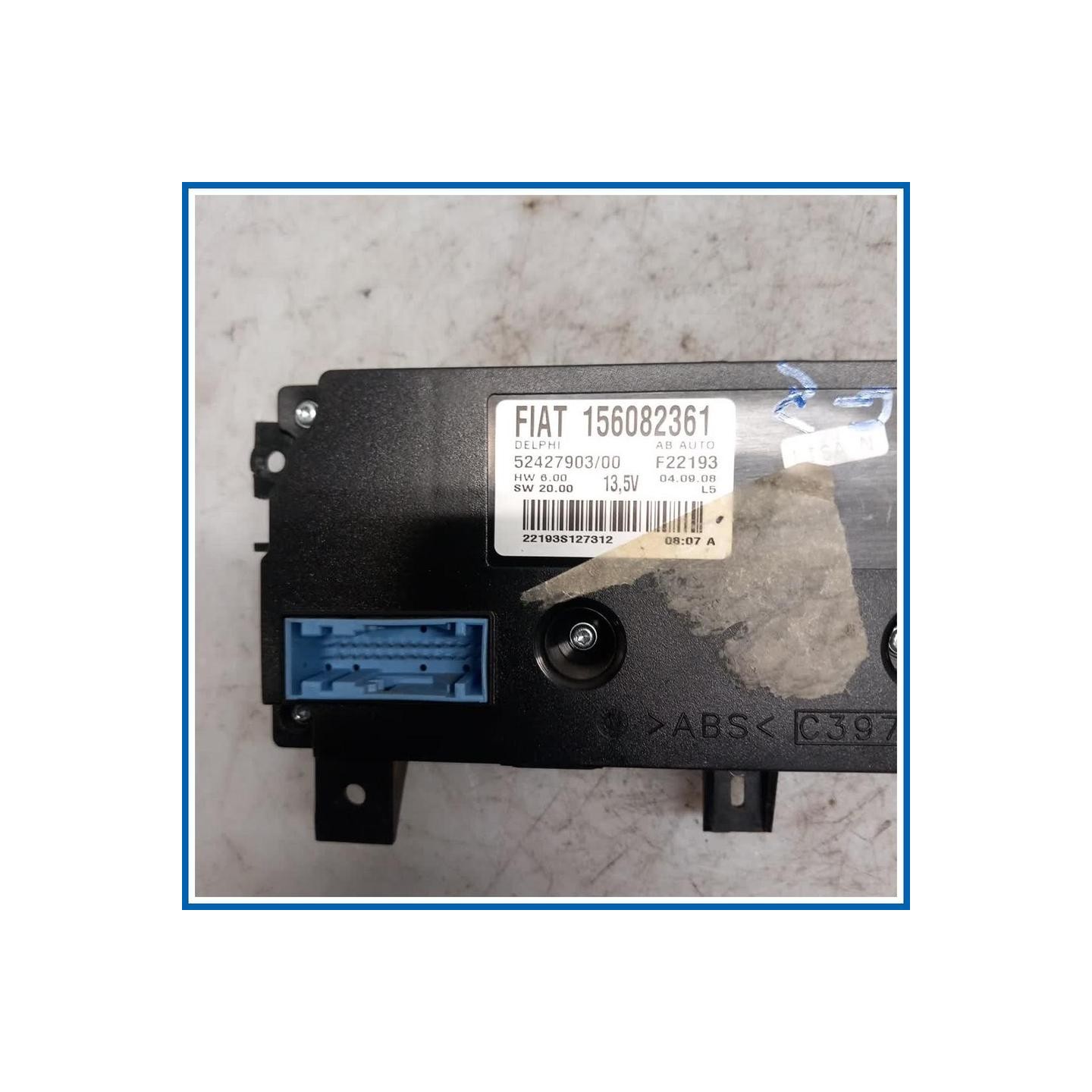 Comandi del riscaldamento ALFA ROMEO 159 Sportwagon