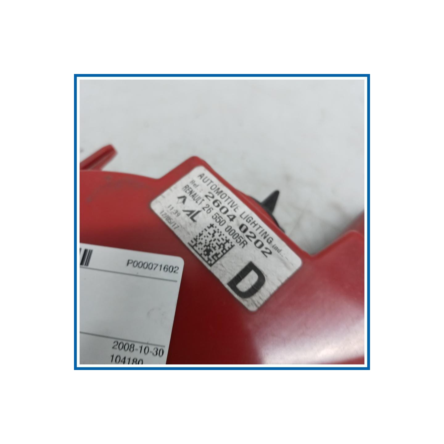 Fanale est. post. dx. RENAULT Laguna III