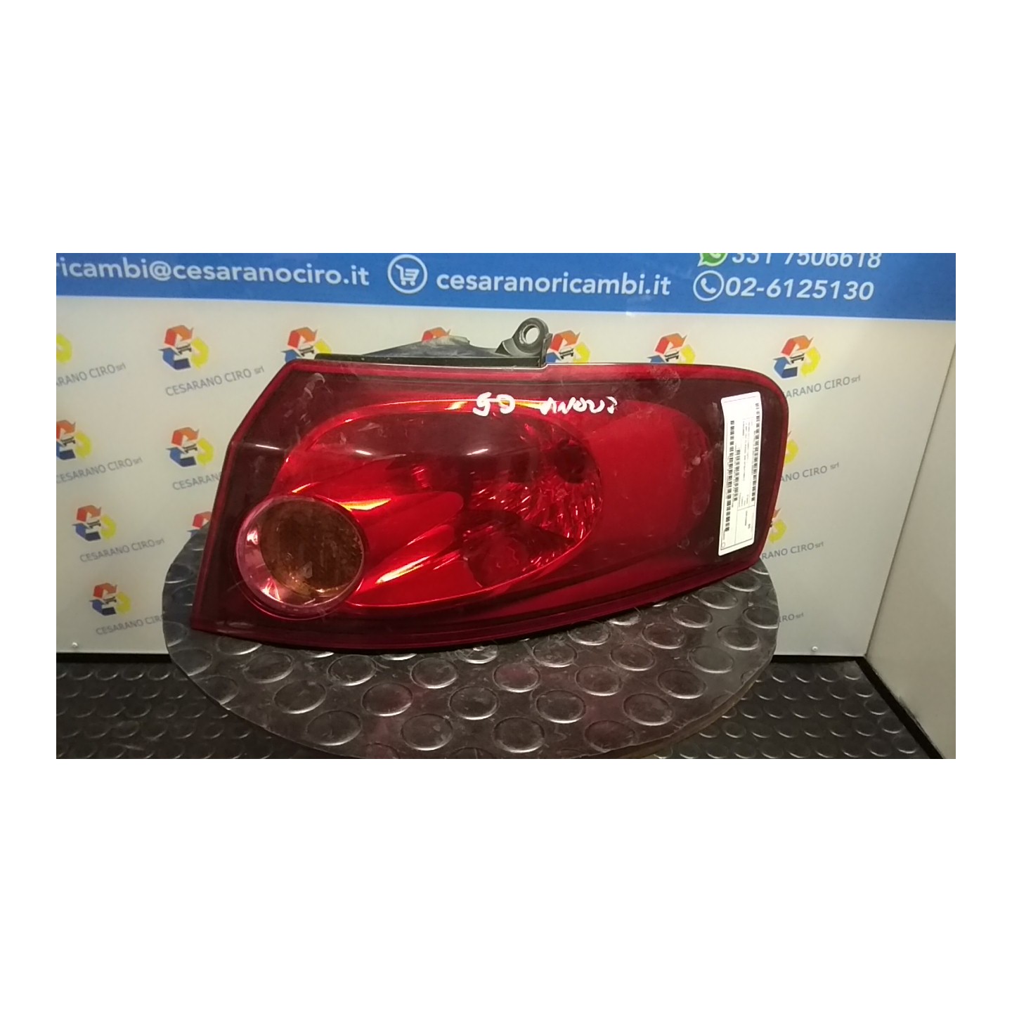 FANALE POST. PARTE EST. DX. 047 FIAT CROMA (2T) (10/07-12/11) 939A4000 51727249